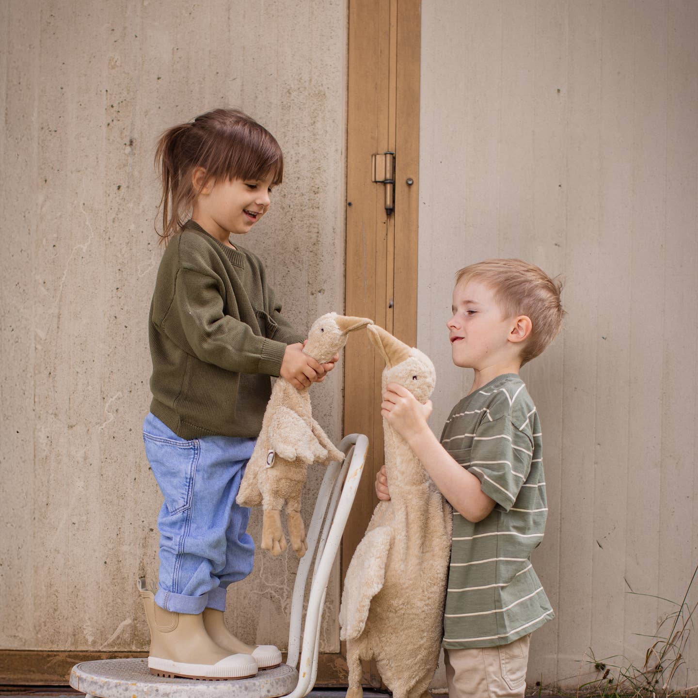 Gans gross linen