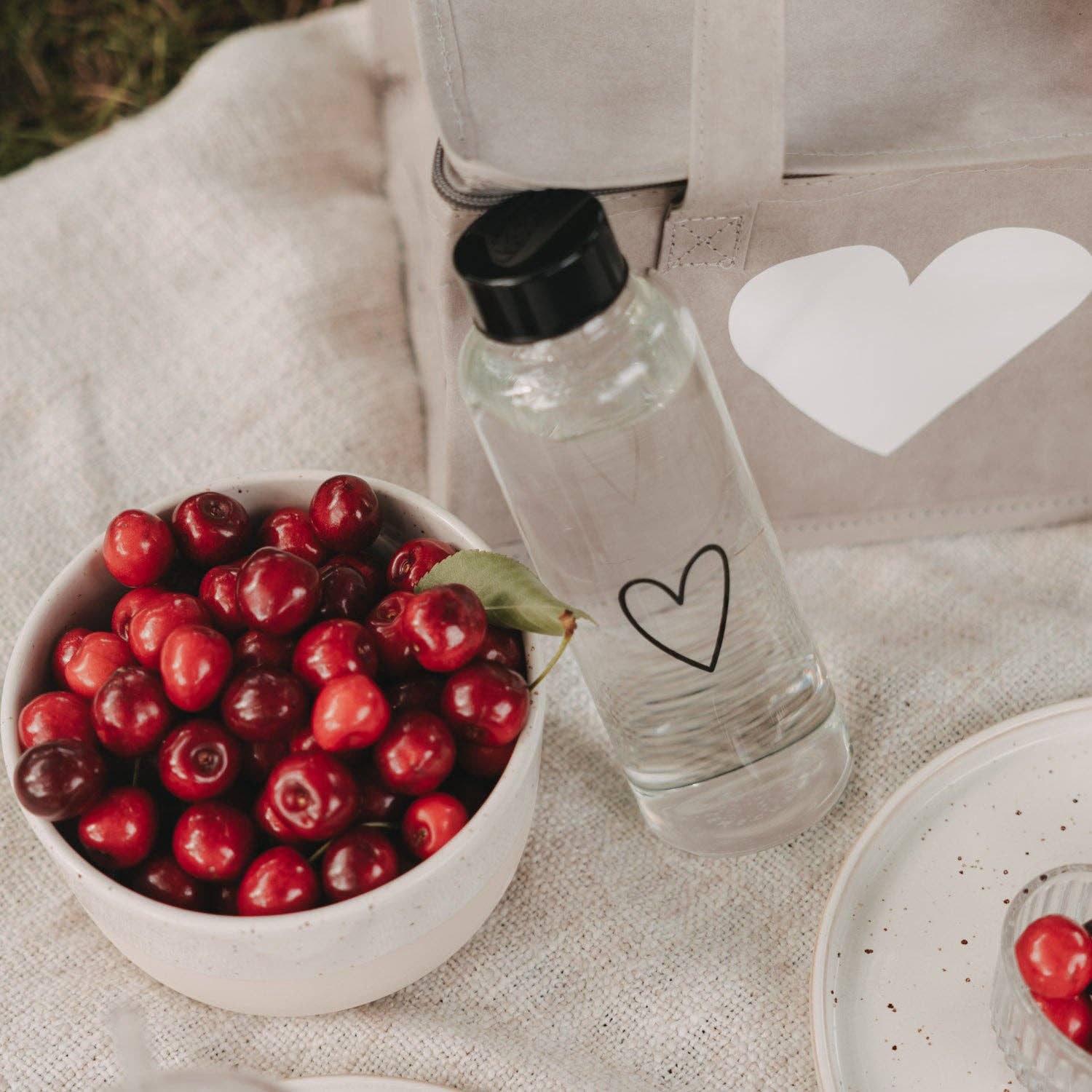 Trinkflasche Herz (VE = 6 Stk.)