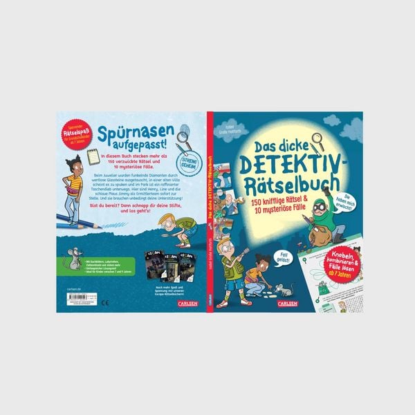 Das dicke Detektiv-Rätselbuch