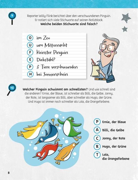 Das dicke Detektiv-Rätselbuch
