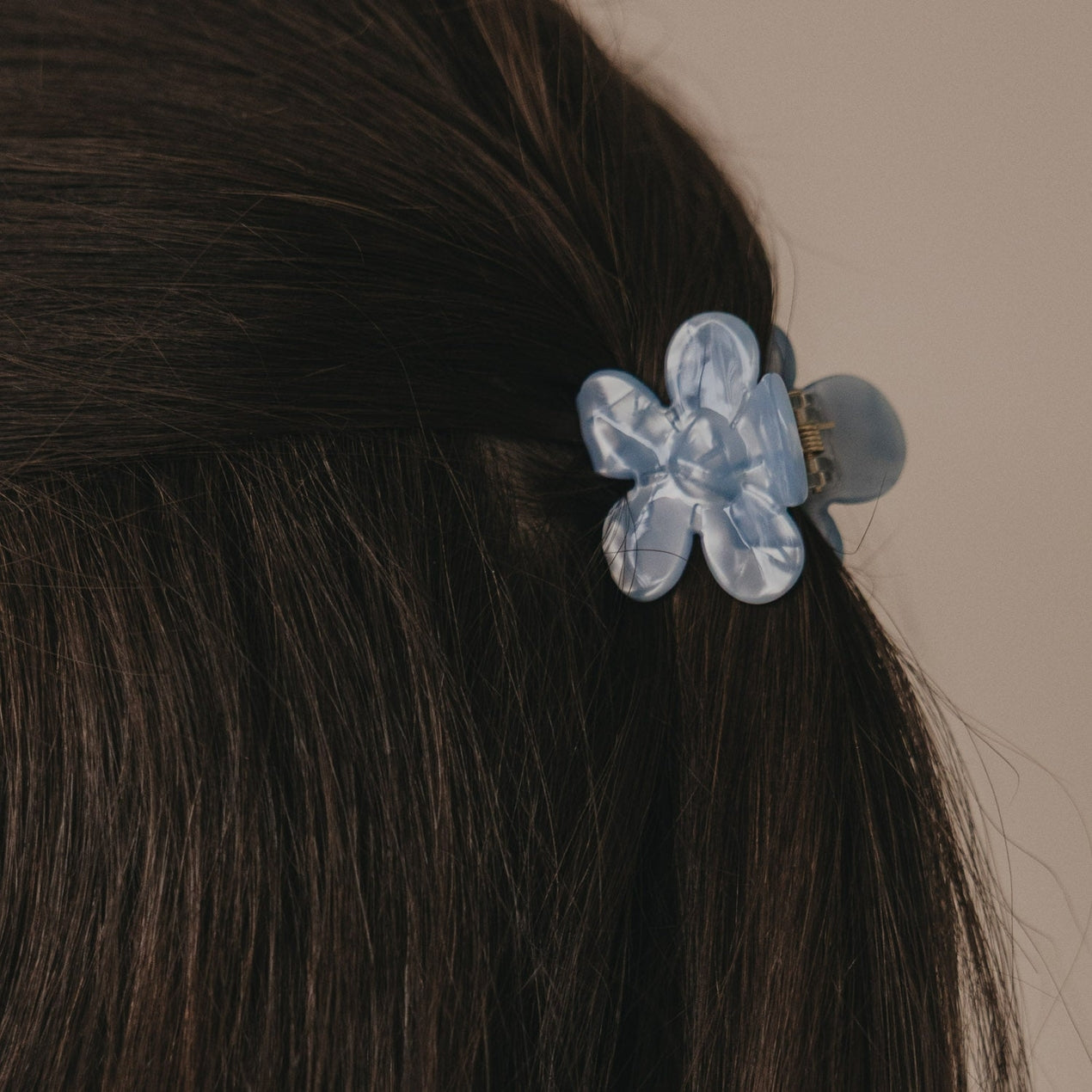 Haarspange Blume Sky