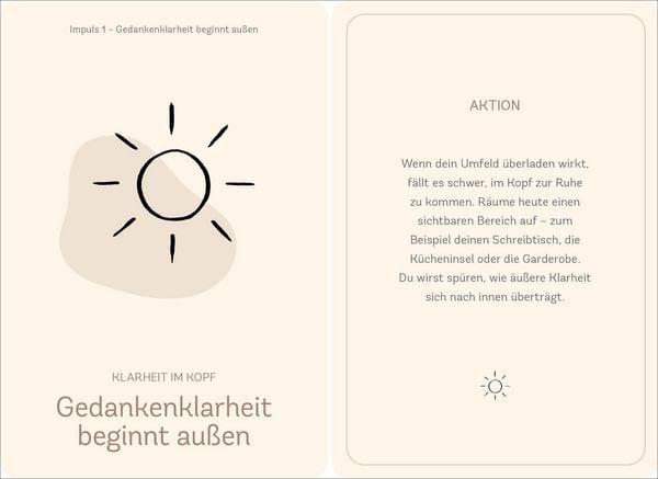Dein Weg zu Ordnung im Leben