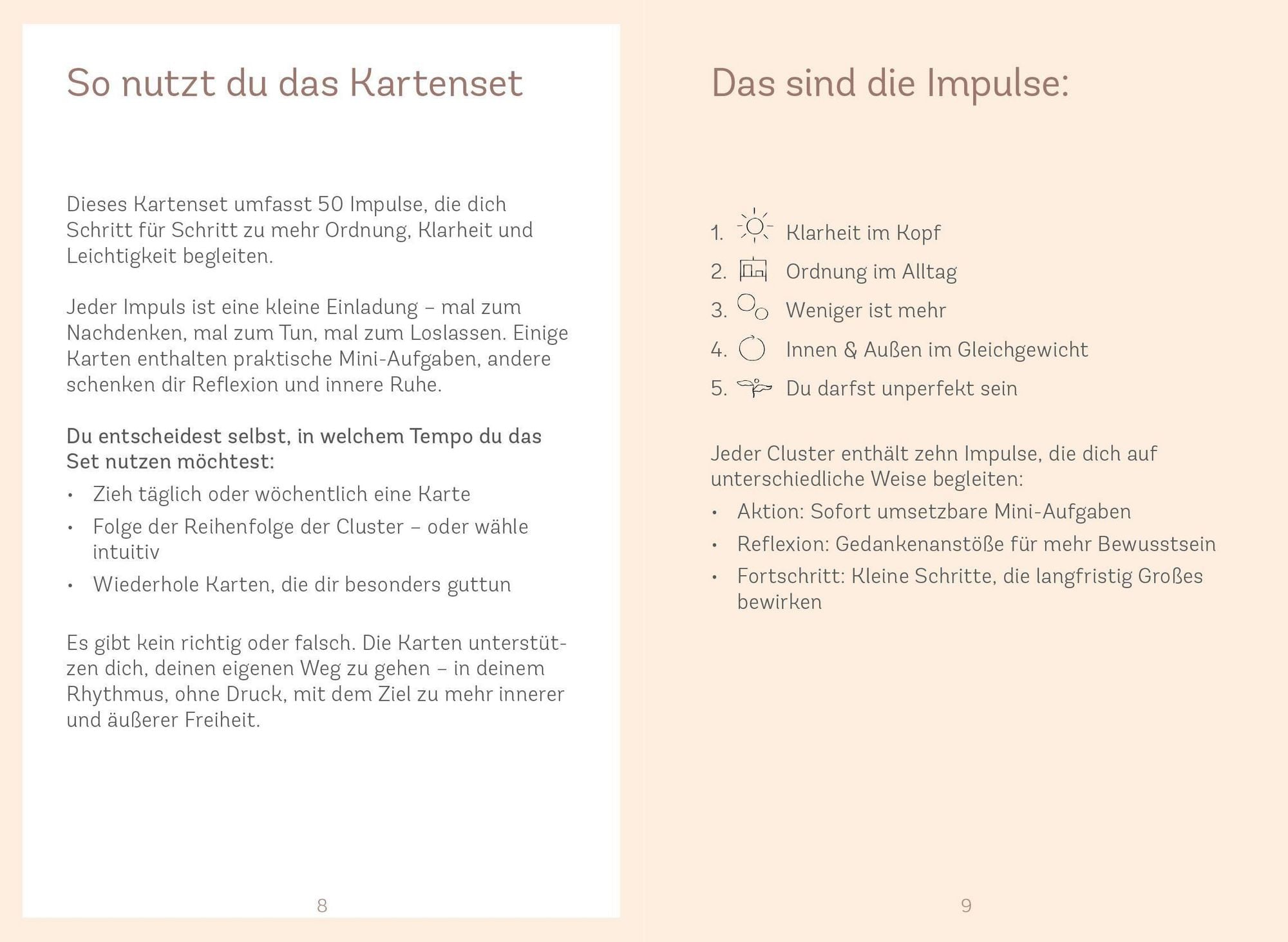 Dein Weg zu Ordnung im Leben