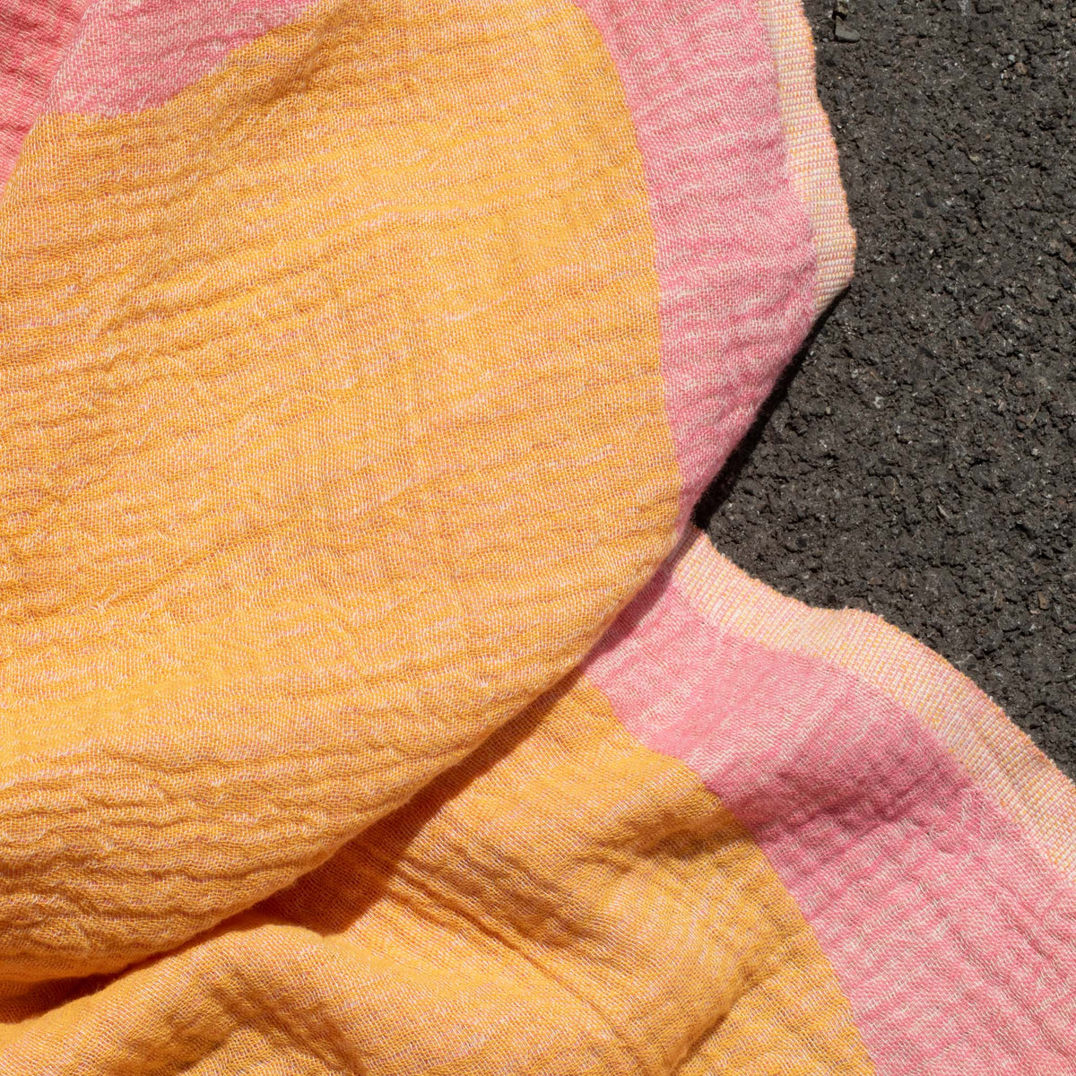 Badtüechli Lemons aus Musselin-Baumwolle, Blush Couture