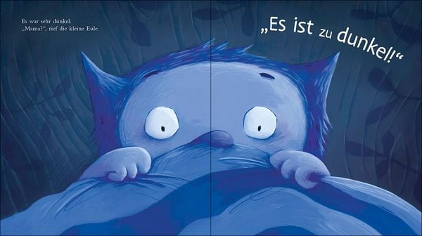Die kleine Eule will noch nicht ins Bett