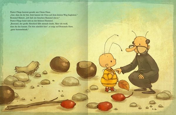 Die kleine Hummel Bommel nimmt Abschied