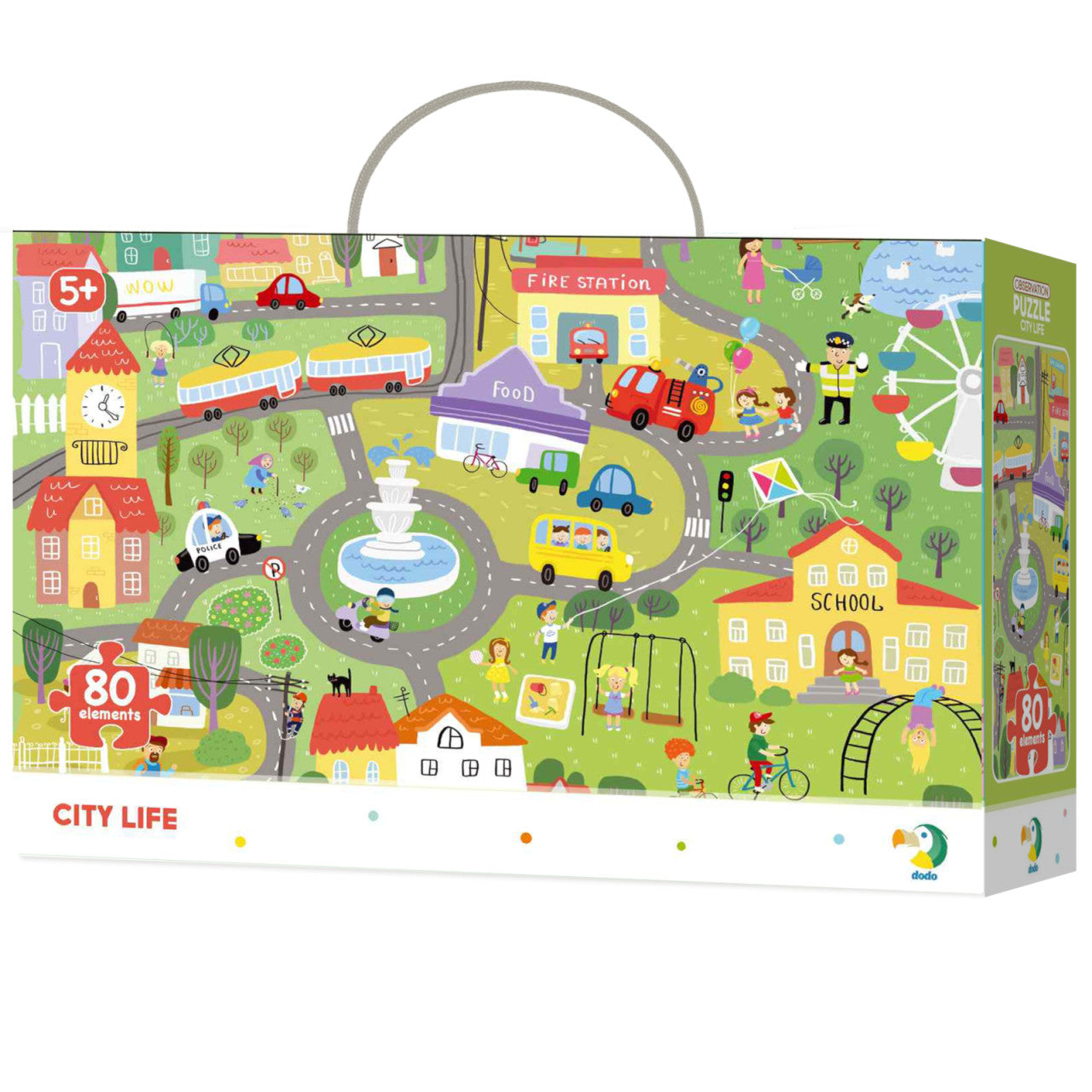 Beobachtungspuzzle Citylife 5J+