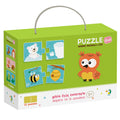 Puzzle Duo Wo leben die Tiere 36Mte