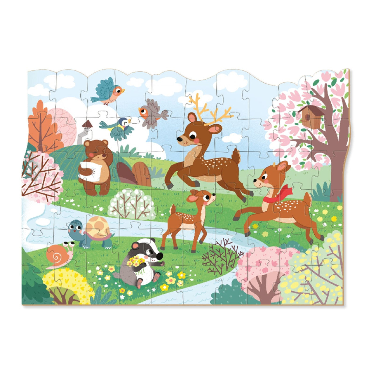 Puzzle Frühling 4J+