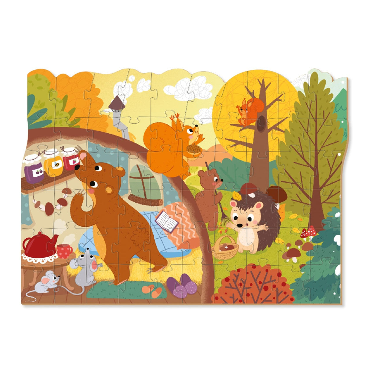 Puzzle Herbst 60 Teile, 4J+