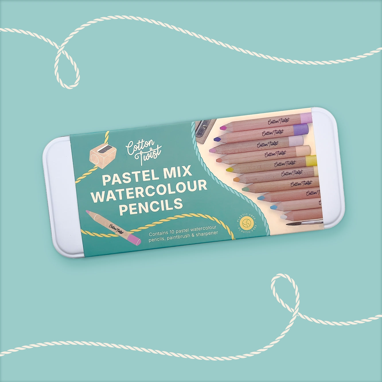 Pastel mix watercolour pencils