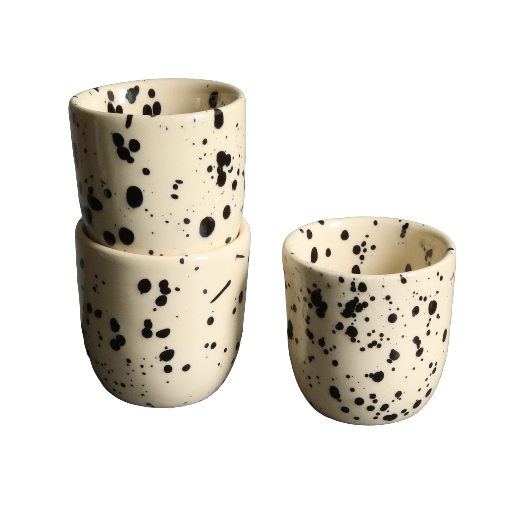 Espressotasse Black Dots, Blush Couture