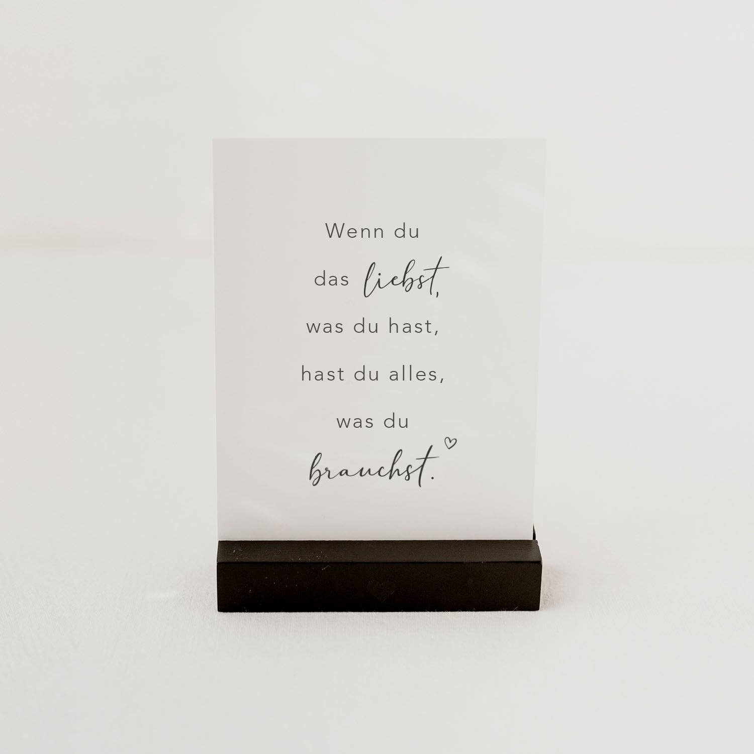 Spruchkarte Alles was du brauchst (VE = 10 Stück)