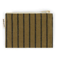 Kosmetiktasche Marie klein Schwarz/olive tennis