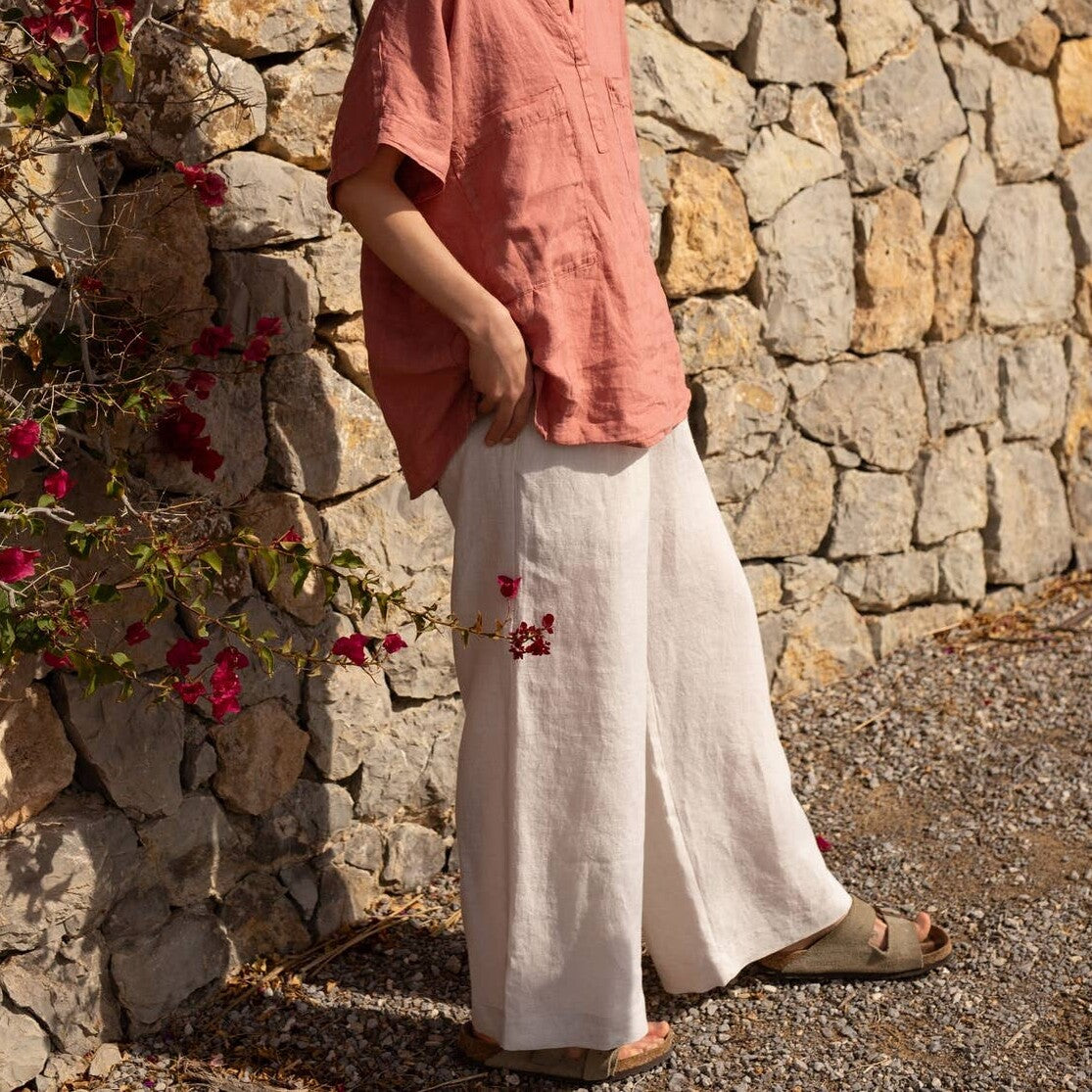 Linen Hose black