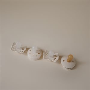 Frigg Moon Pacifier 4er Pack Moonlight Sailing Creme Size 1