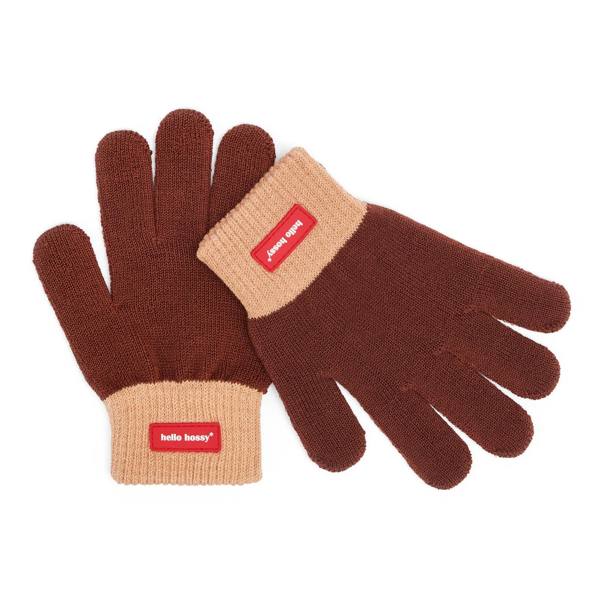 Handschuhe Handy Coffee aus Bio-Baumwolle, Ansicht 2, Blush Couture
