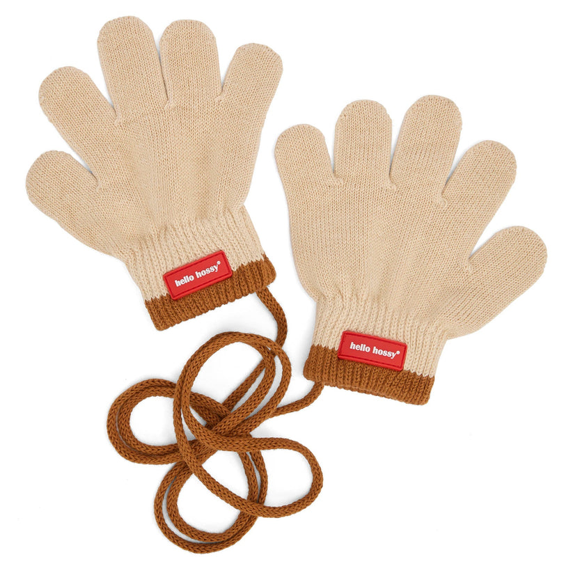 Hello Hossy Handschuhe Handy Creamy