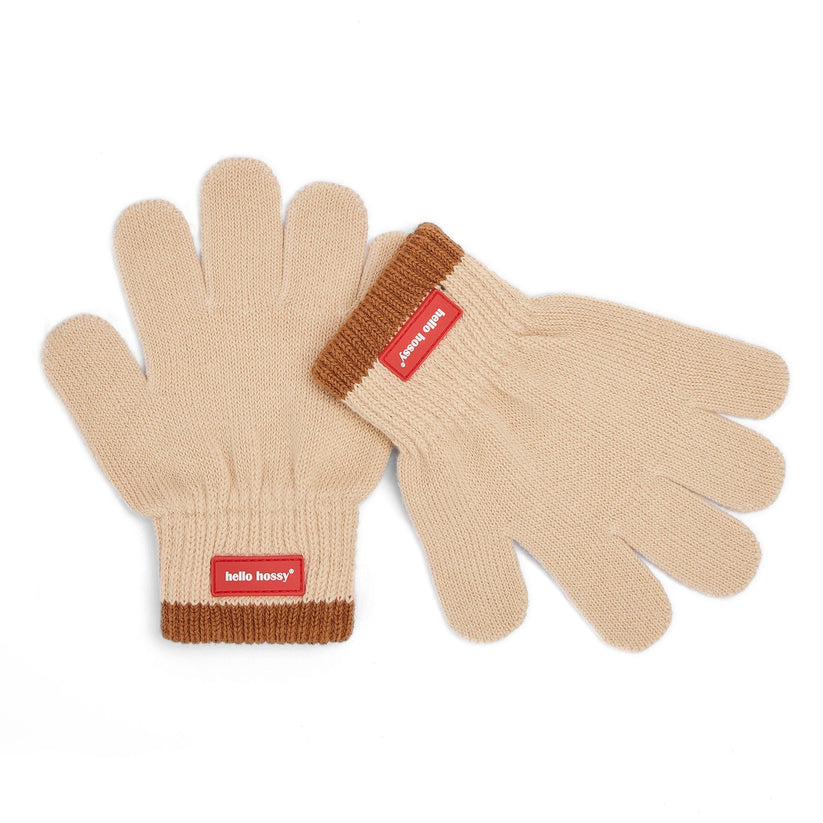 Hello Hossy Handschuhe Handy Creamy