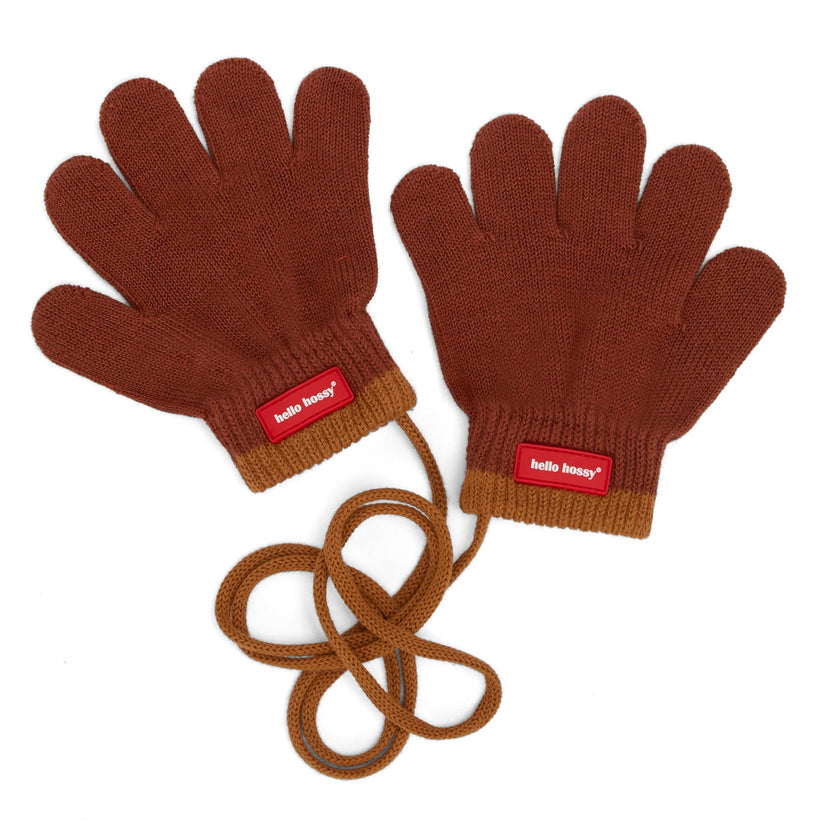 Hello Hossy Handschuhe Handy Nut