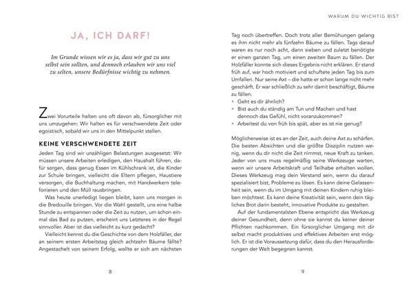 Gib dir die Liebe, die du verdienst