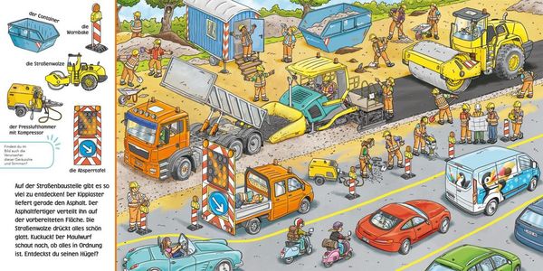 Soundbuch-Wimmelbuch: Baustelle