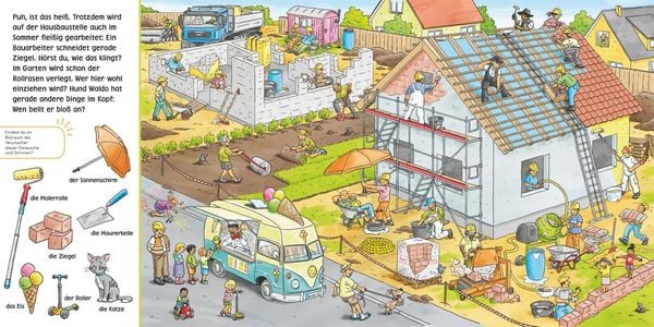 Soundbuch-Wimmelbuch: Baustelle