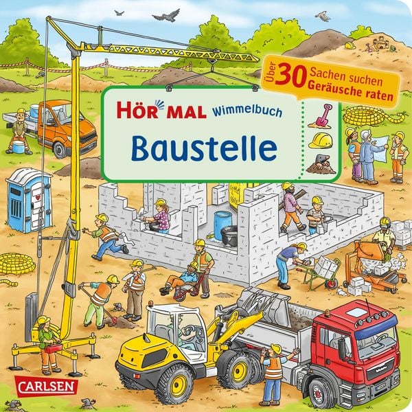 Soundbuch-Wimmelbuch: Baustelle