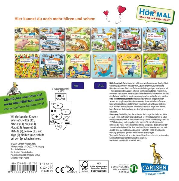 Soundbuch-Wimmelbuch: Im Zoo