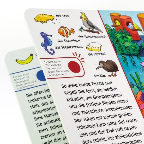Soundbuch-Wimmelbuch: Im Zoo