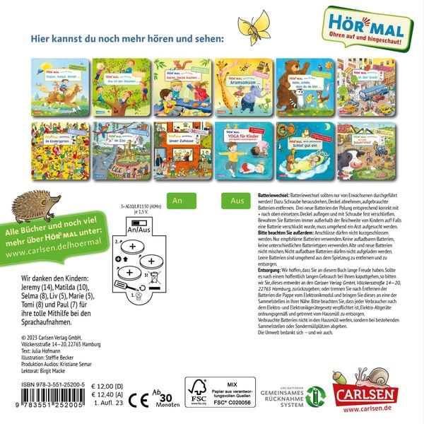 Soundbuch-Wimmelbuch: Wald und Wiese