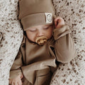Organic Rib Beanie caramel