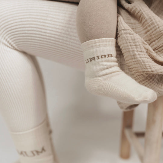 Organic Socks Junior - sand