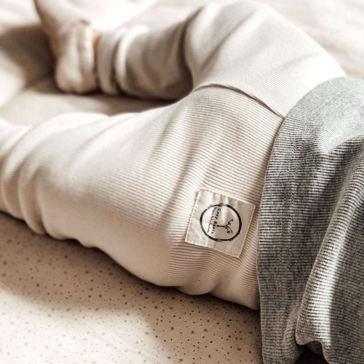 Organic Rib Leggings | Sand