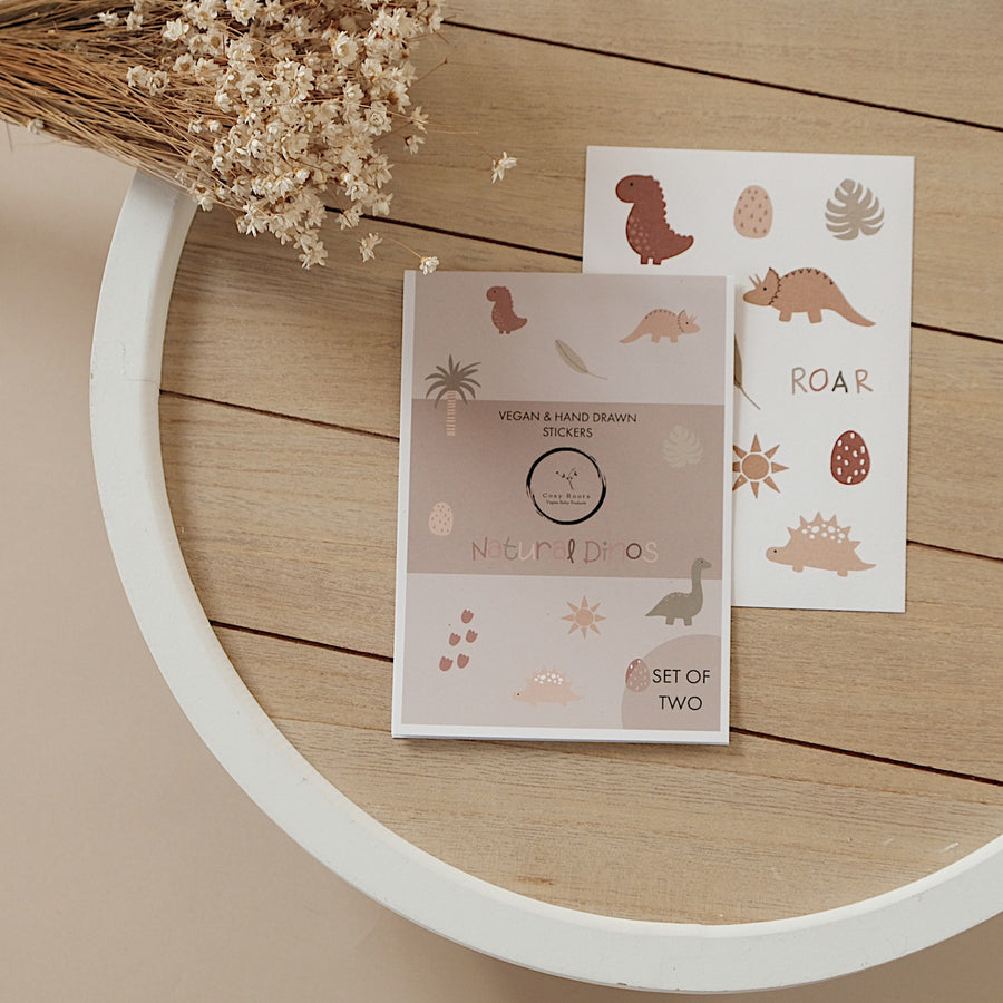 Sticker Natural Dinos