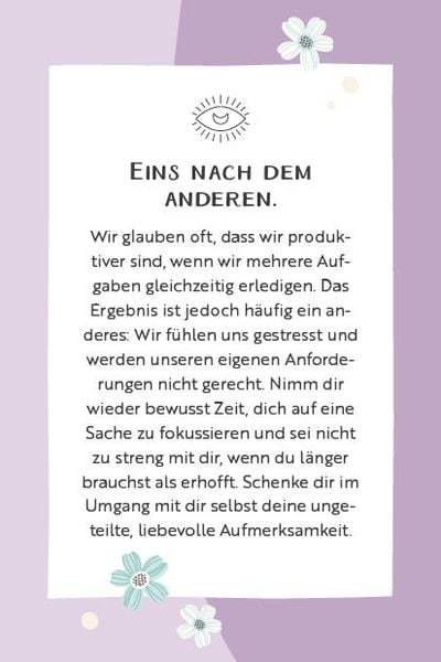 Kartenbox: Glücksrituale für Mamas Finde Ruhe und Gelassenheit im Familienalltag