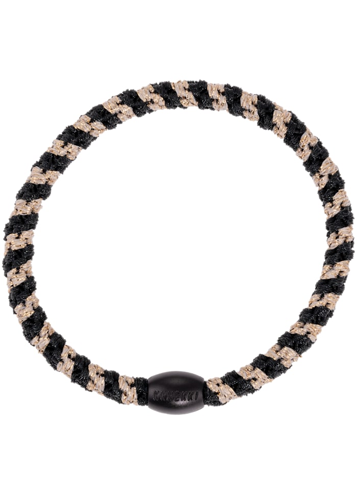 KKNEKKI Slim Black-beige glitter stripe