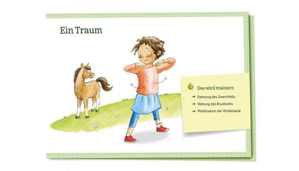 Kinderyoga-Bildkarten für die Grundschule