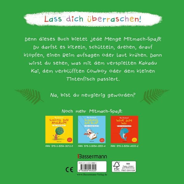 Kitzel den Kakadu- Mitmachbuch