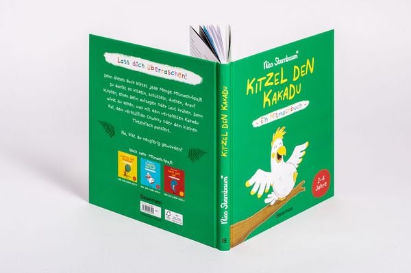 Kitzel den Kakadu- Mitmachbuch