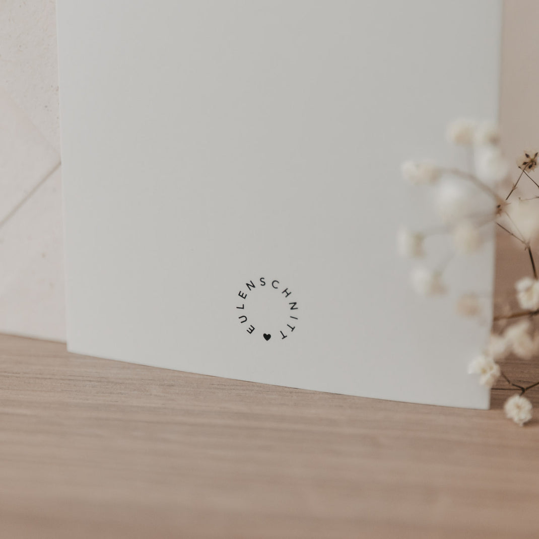 Klappkarte Hochzeitsauto