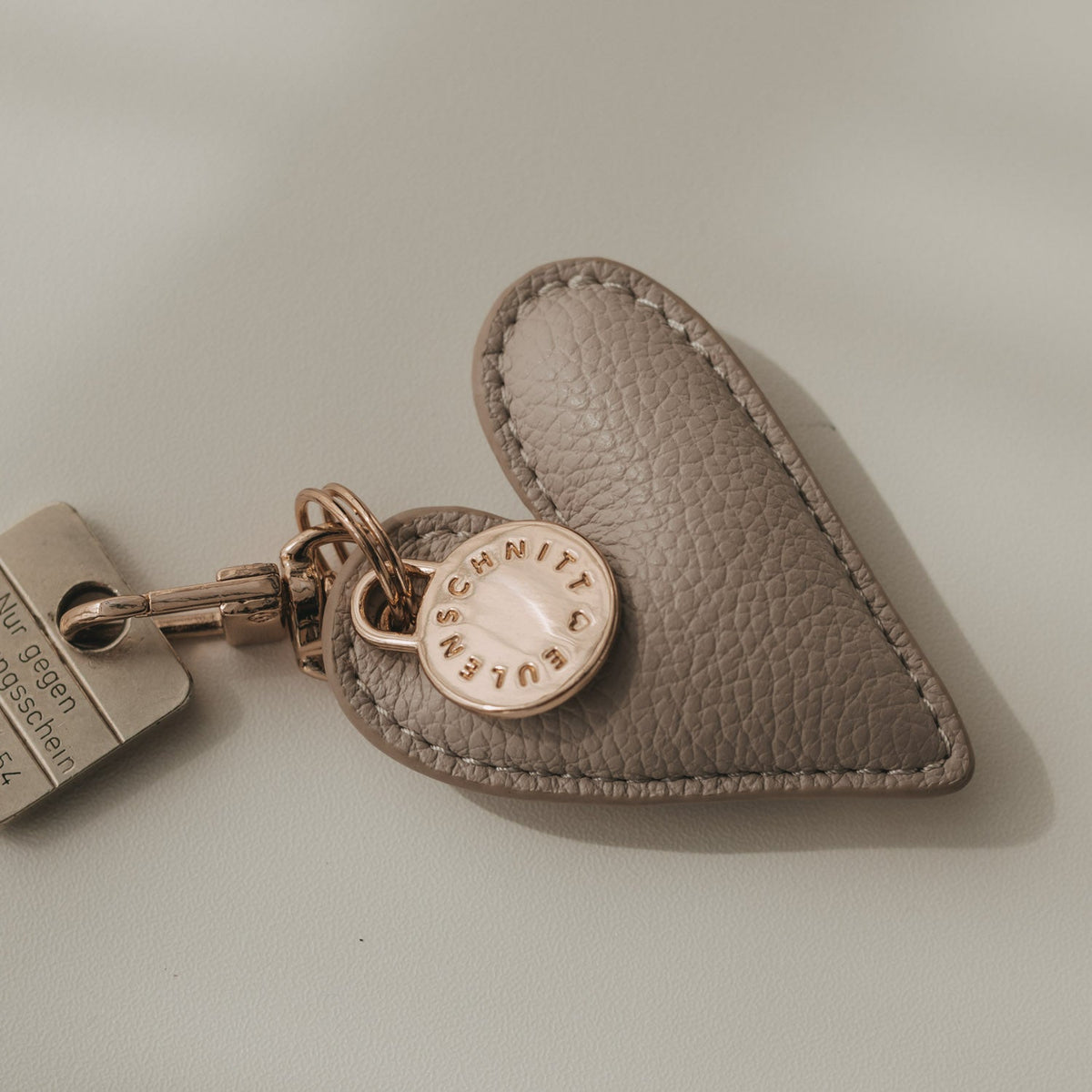 Schlüsselanhänger Herz grau, Ansicht 4, Blush Couture