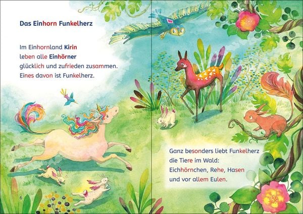 Eine Freundin für das kleine Einhorn