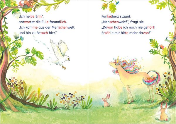 Eine Freundin für das kleine Einhorn