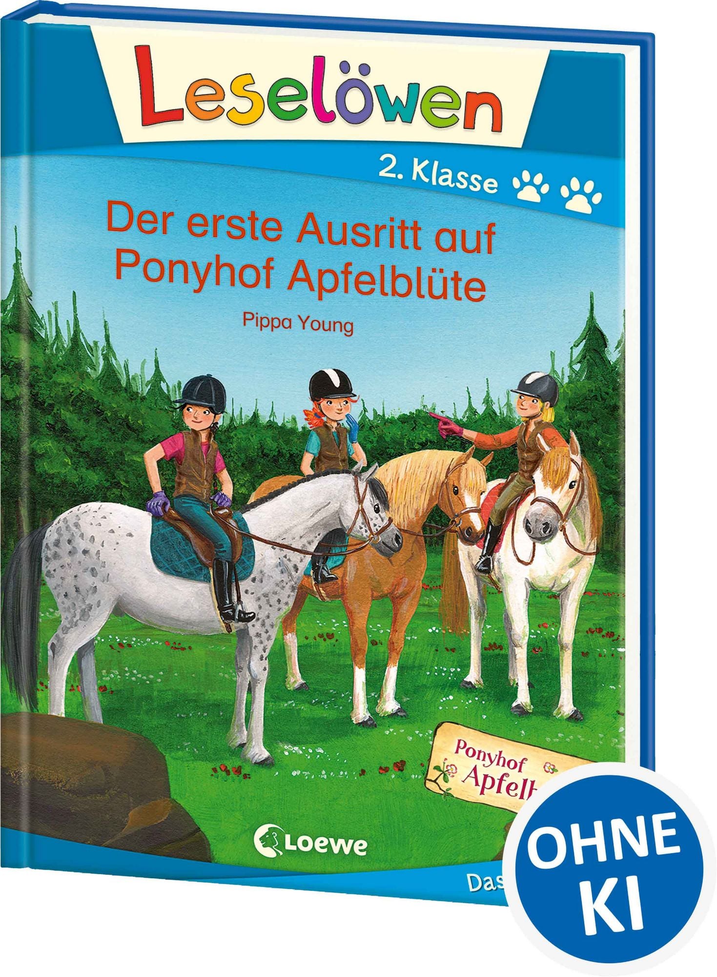 The First Ride at Apple Blossom Pony Farm