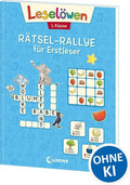 Puzzle Rally for Beginning Readers - 1st Grade (Light Blue)