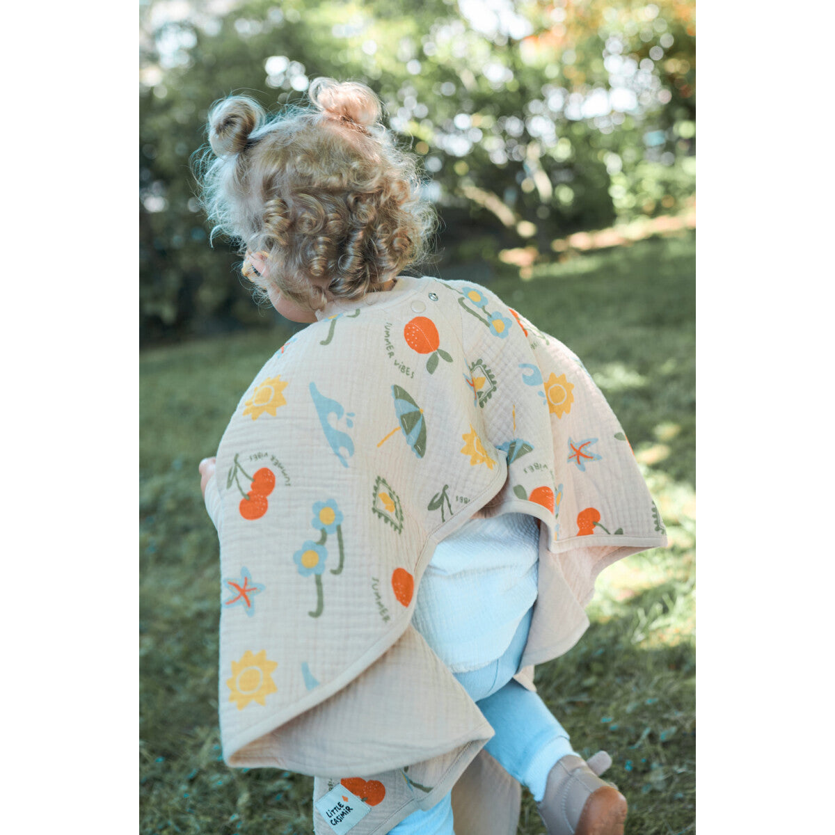 Musselin-Lätzchen Boo Breeze Sunshine Gardens, Blush Couture