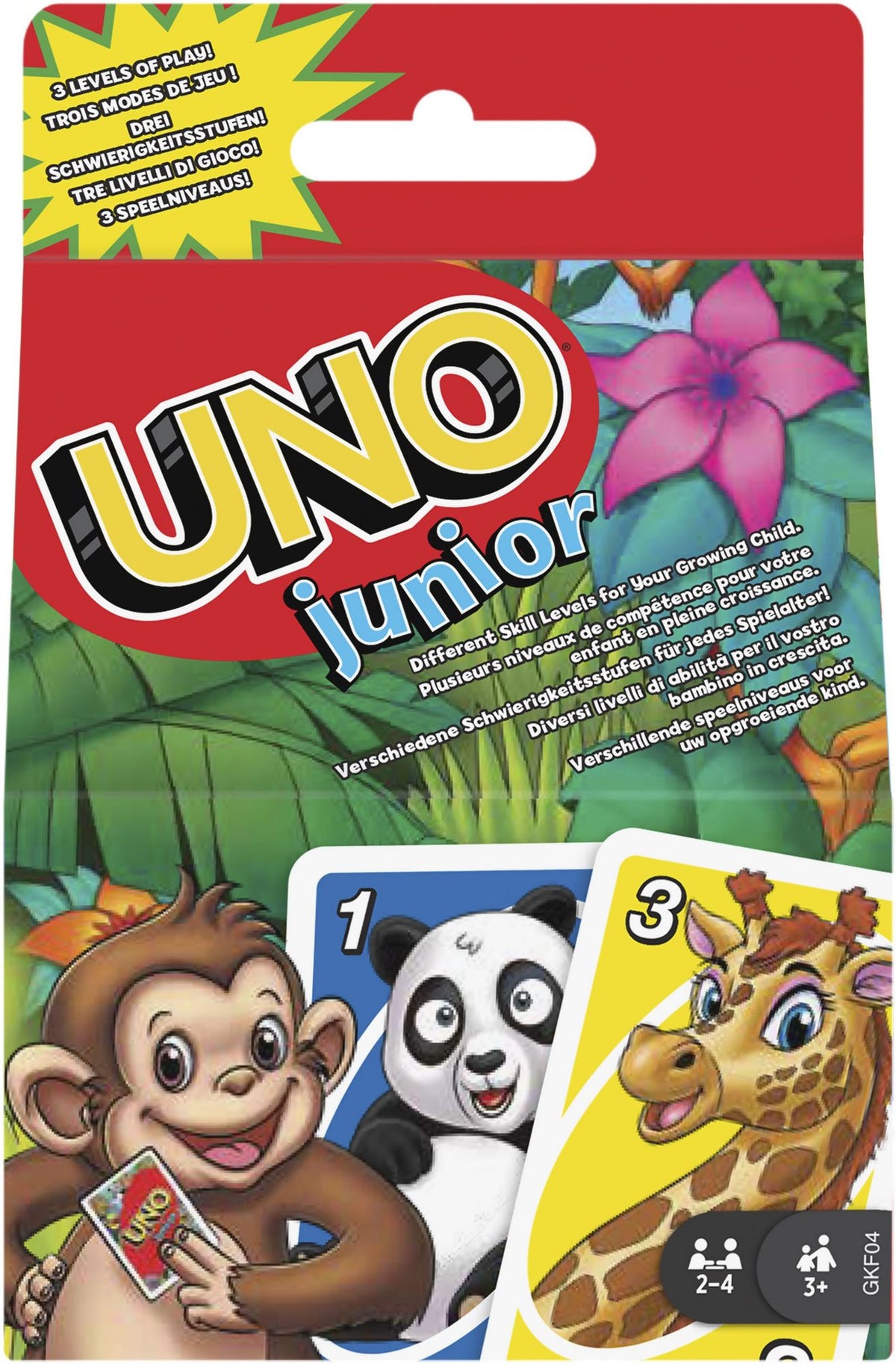 UNO Junior 56 Karten