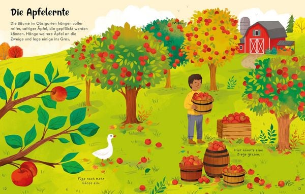 Mein erstes Stickerbuch: Bunter Herbst