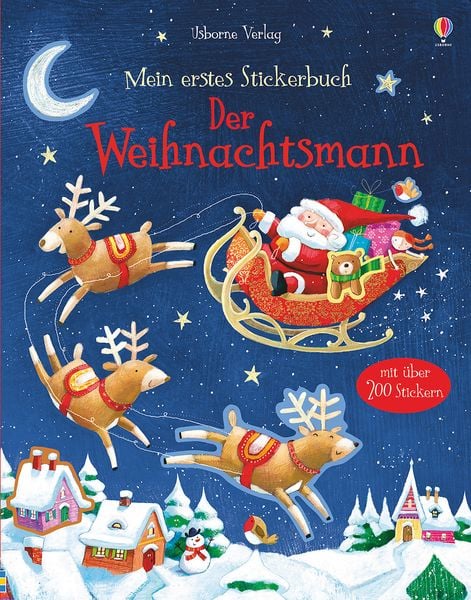 Stickerbuch - Der Weihnachtsmann